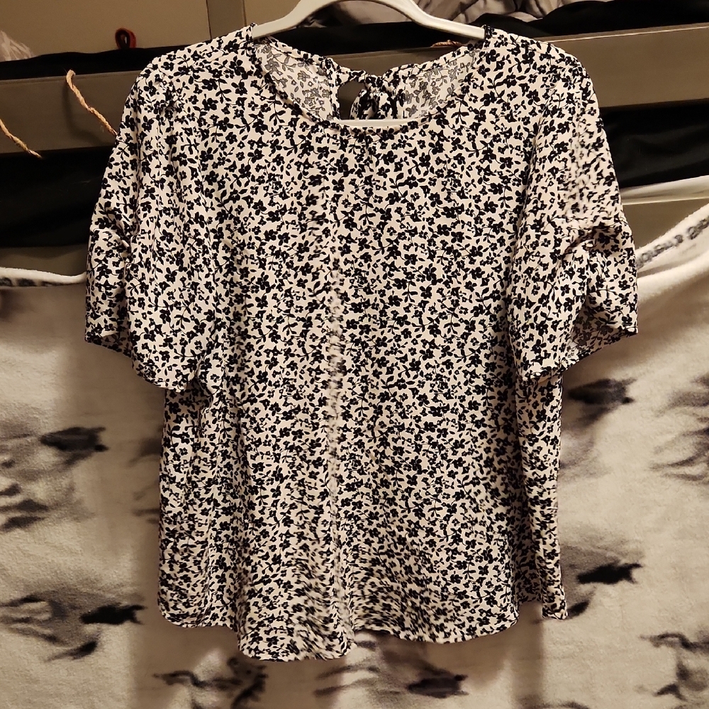 Floral Print Women's Top